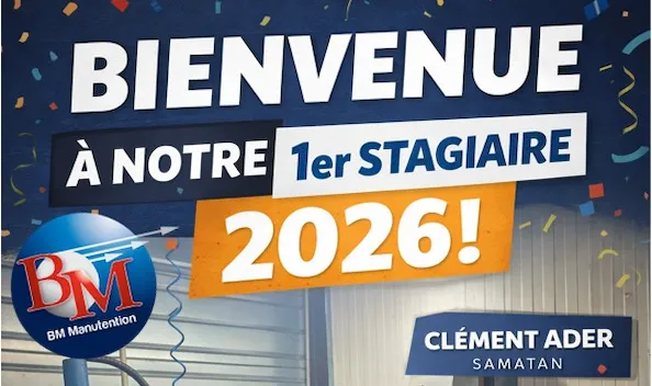 Actualité Bienvenue à notre stagiaire !